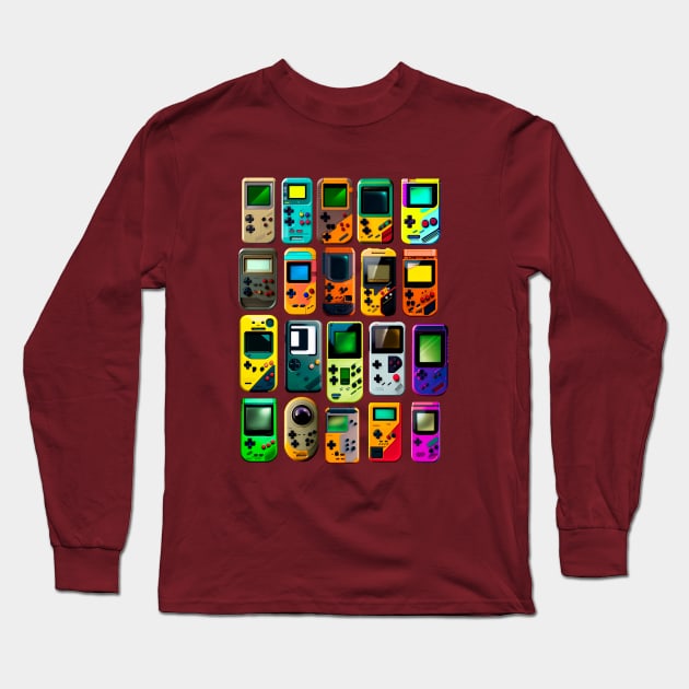 Mini Game in History Long Sleeve T-Shirt by enyeniarts